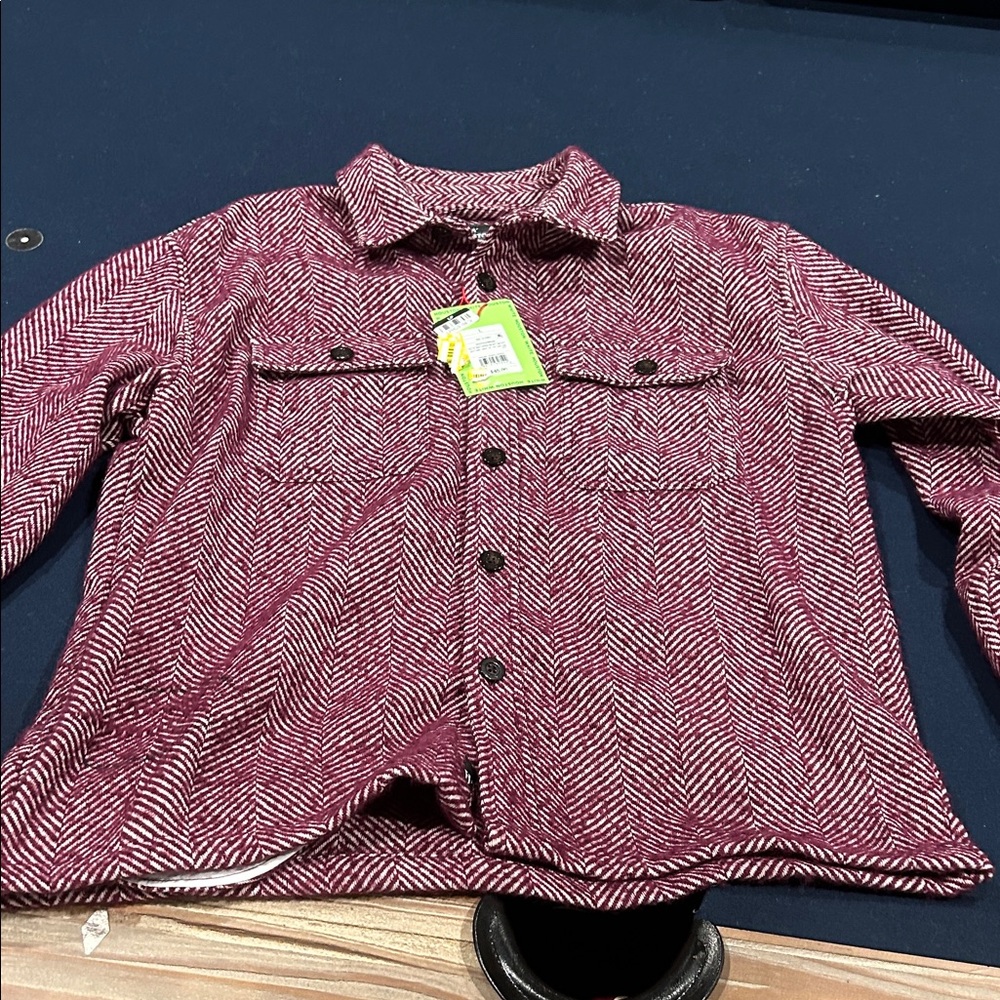 Women's Pink Herringbone Jacket